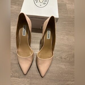 Steve Madden Nude Heels Frenzy